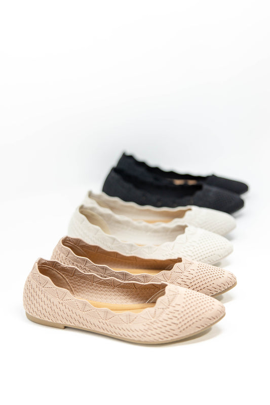 Knitted Charm Flats
