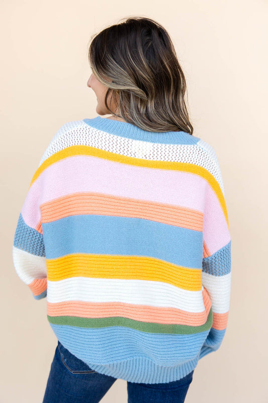 Stripe Me Crazy Sweater