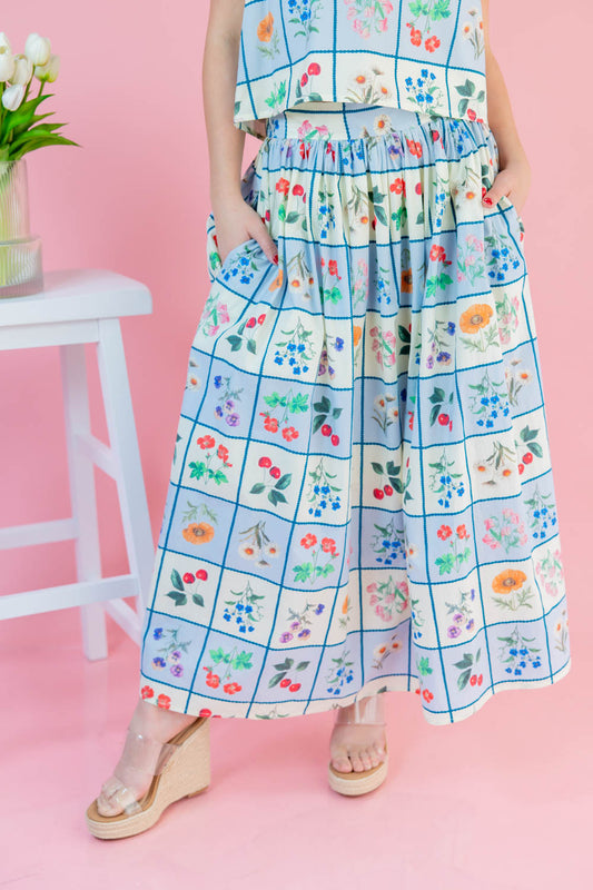 La Vie en Bloom Maxi Skirt