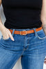 Flawless Fit Rectangle Buckle Belt