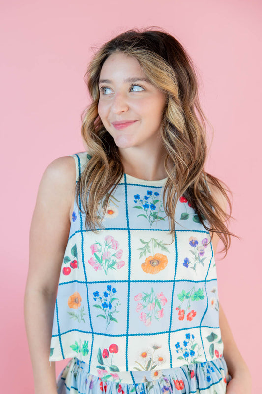 La Vie en Bloom Sleeveless Top