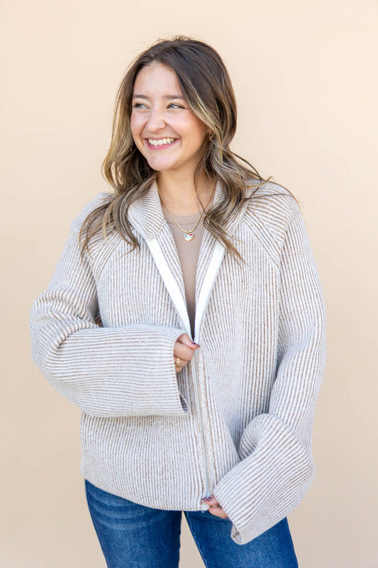 Slowed Down Days Knit Jacket