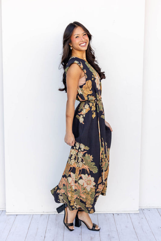 Feminine Fields Floral Dress