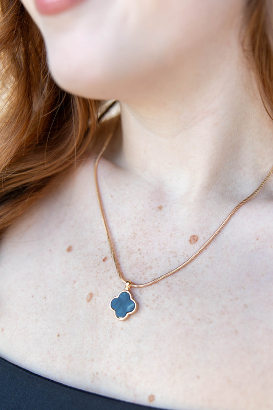 Midnight Glow Pendant Necklace