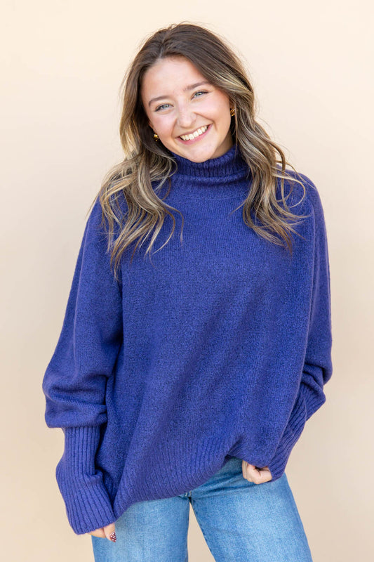 Toasty On Top Turtleneck Sweater