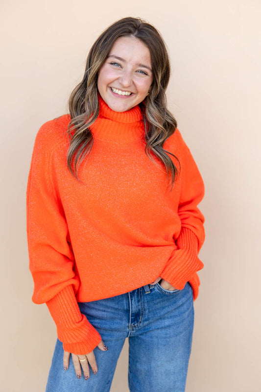 Toasty On Top Turtleneck Sweater