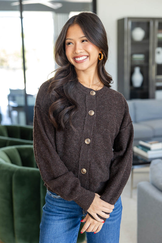 Back To Basic Button Down Cardigan