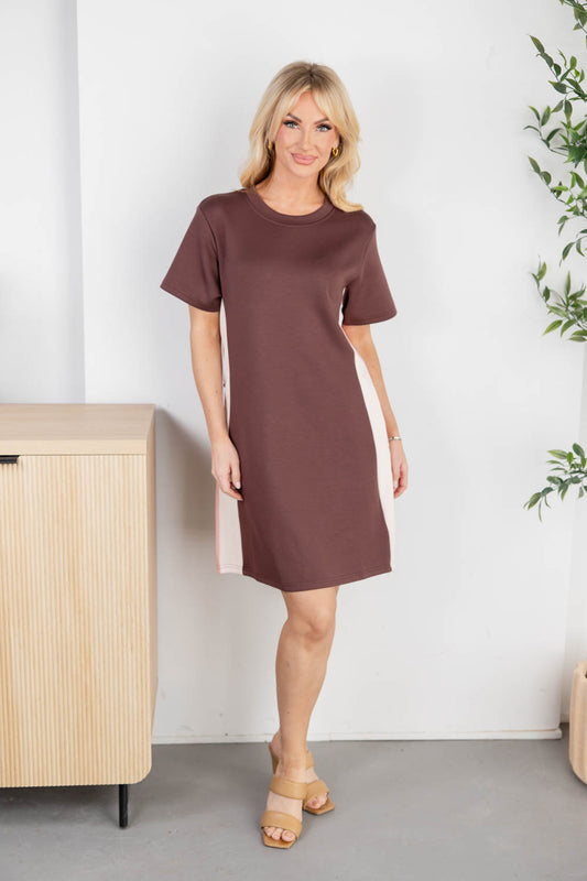 Shift the Mood Short Sleeve Dress