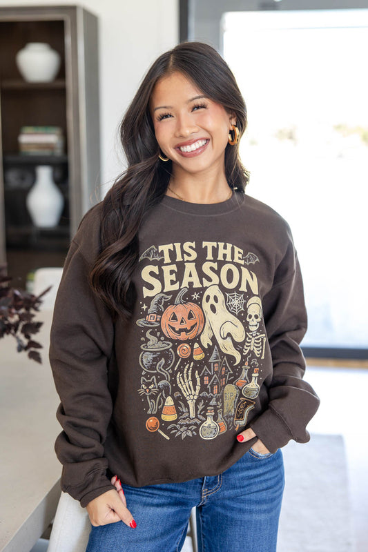 Tis' the Season Halloween Crewneck Sweatshirt