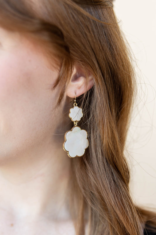 Whispers Of Pearl Dangle Earrings