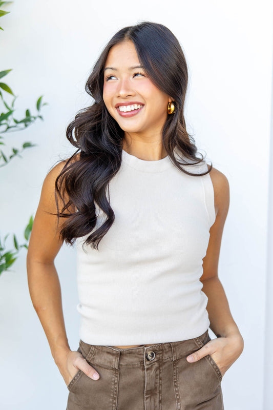 Just Be You Sleeveless Top