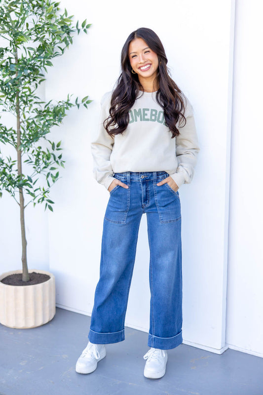 Born For Bold Denim Trouser Jeans