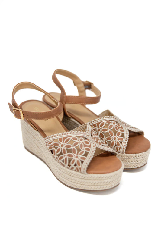 Sugar Steps Espadrille Wedge Heels