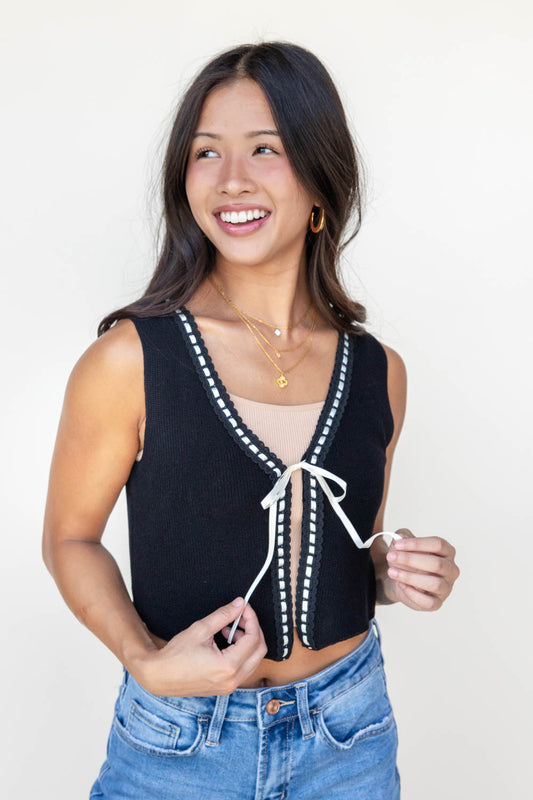 Love Letters Sleeveless Vest Top