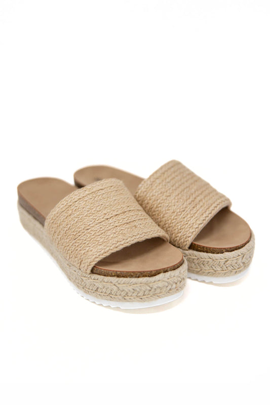 La Playa Espadrille Platform Sandals