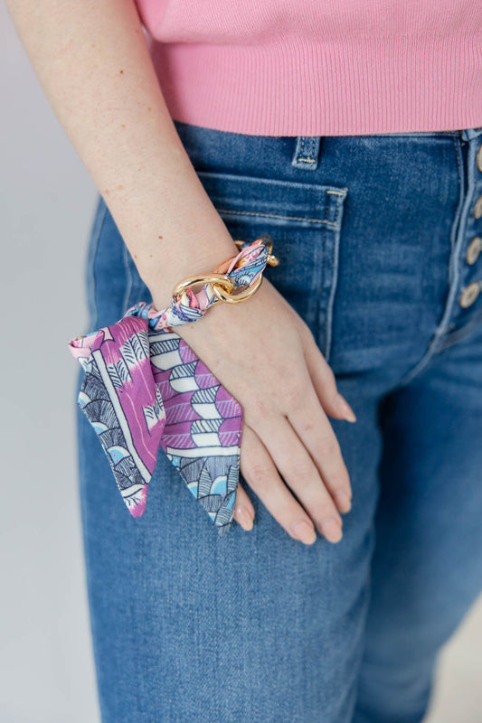 Soft Knot Satin Fashion Bracelet