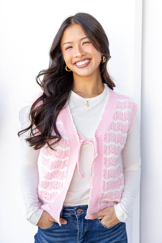 Knot So Basic Sleeveless Vest Top