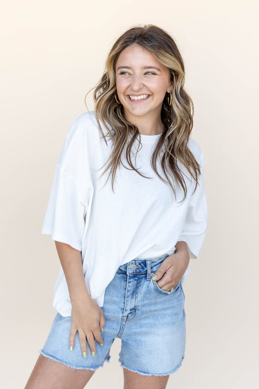 Bare Beauty Short Sleeve Top