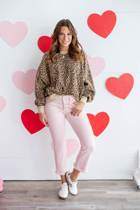 Kiss Of The Wild Long Sleeve Pullover