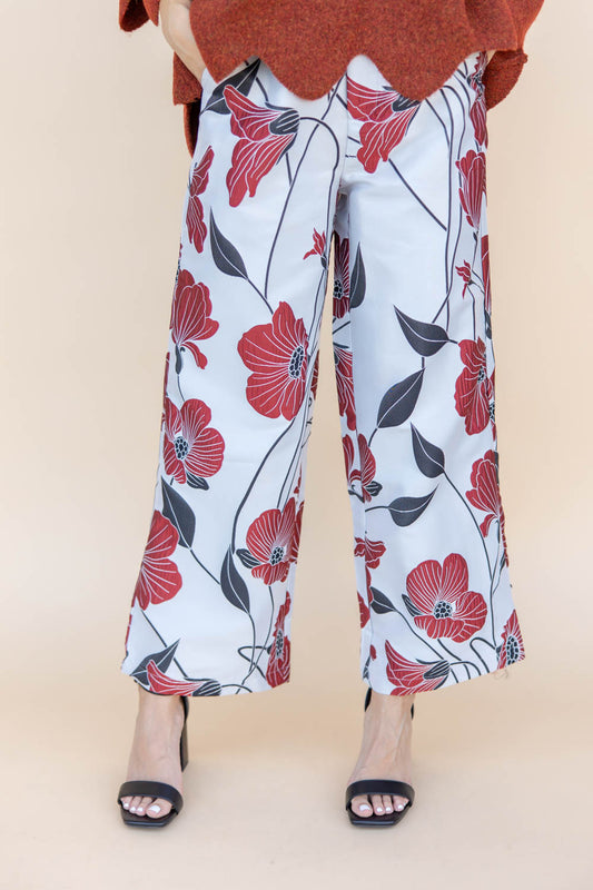 Soulful Petals Wide Leg Pants