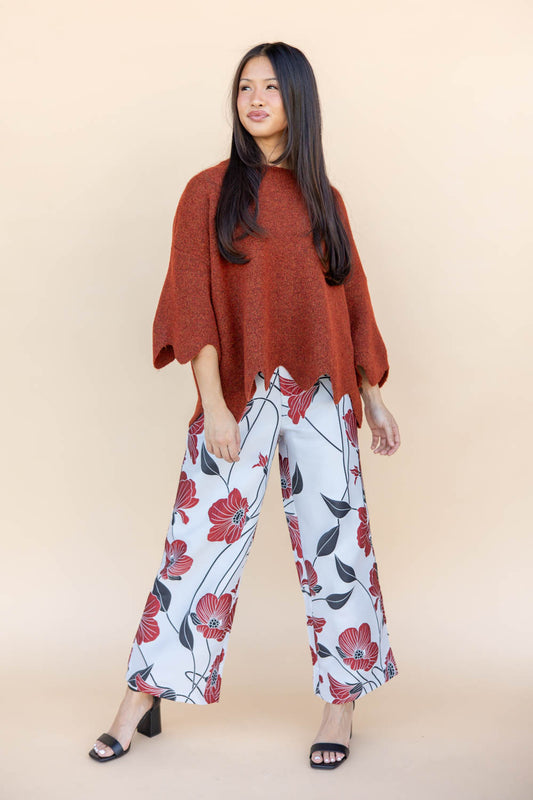 Soulful Petals Wide Leg Pants