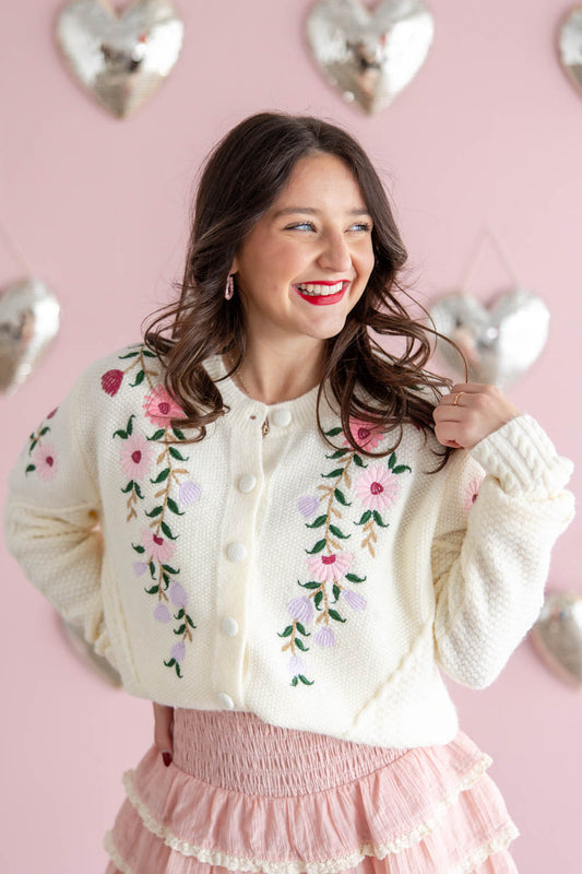 Cloverfield Cozy Cardigan Sweater