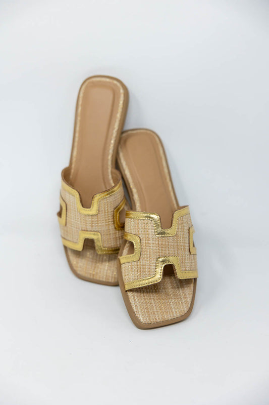 Golden Getaway Sandals
