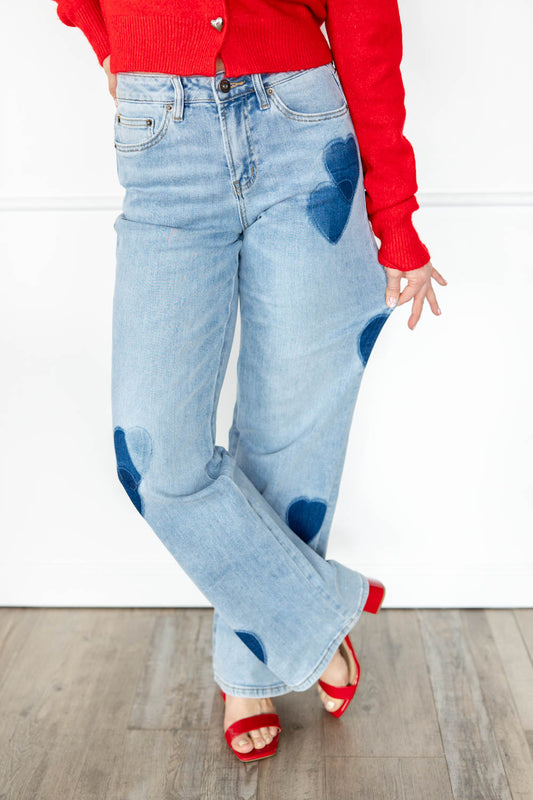 Lovers Lane Wide Leg Jeans
