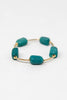 Grounded Glam Pebble Bracelet