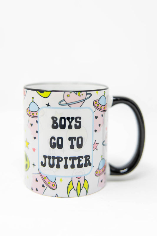 Boys Go To Jupiter Ceramic Mug
