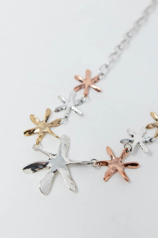 Petal Pop Charm Necklace & Earrings SET