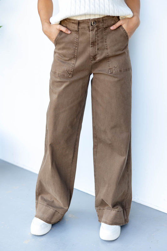 Brownie Points High Rise Chino Pants