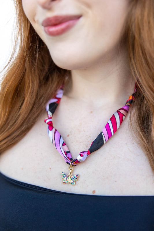 Bold Knot Beauty Scarf Necklace