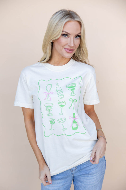 Sippin’ Pretty Graphic Tee