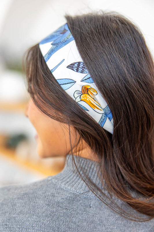 Songbird Blooms Skinny Scarf