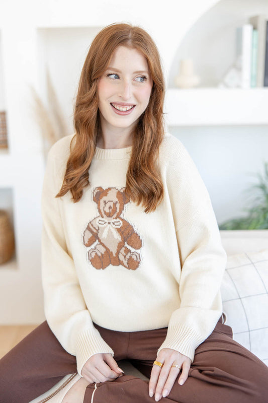 Wild Hug Teddy Bear Sweater