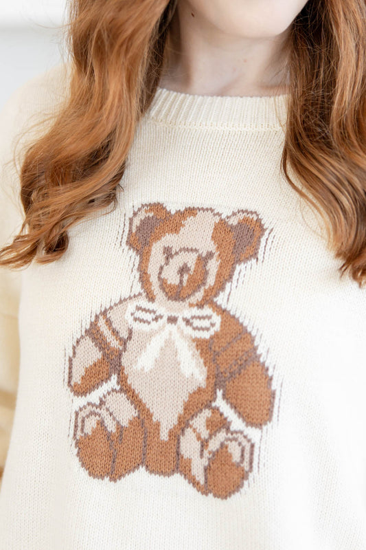 Wild Hug Teddy Bear Sweater