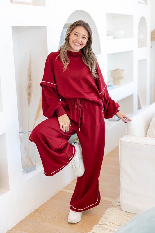 Cloud Comfort Wide Leg Lounge Pants