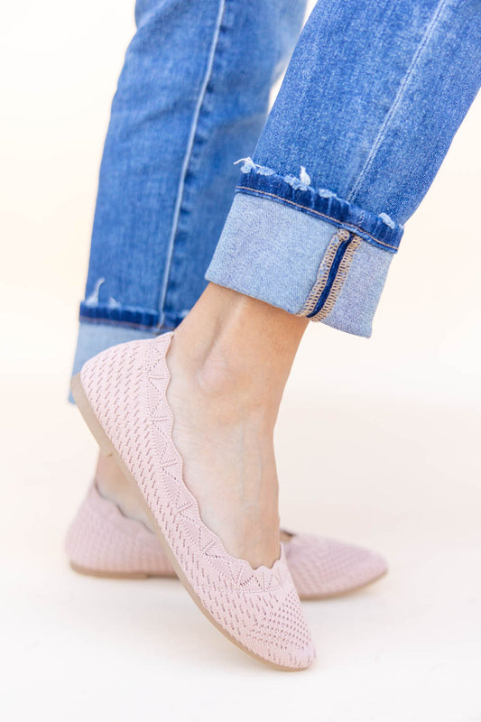 Knitted Charm Flats