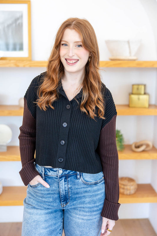 She Means Cozy Sweater Jacket