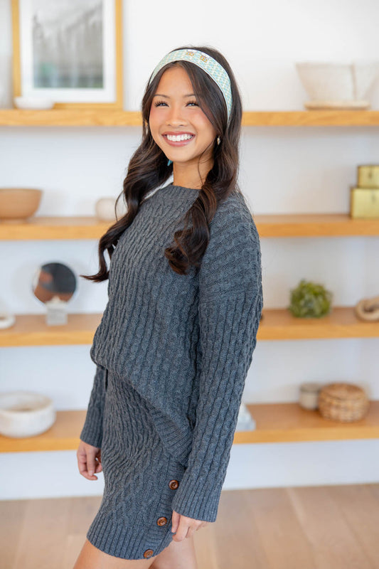 Royal Trot Skinny Scarf