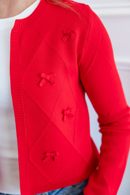 Bow My Gosh Cardigan