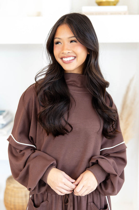 Cloud Comfort Oversized Lounge Top