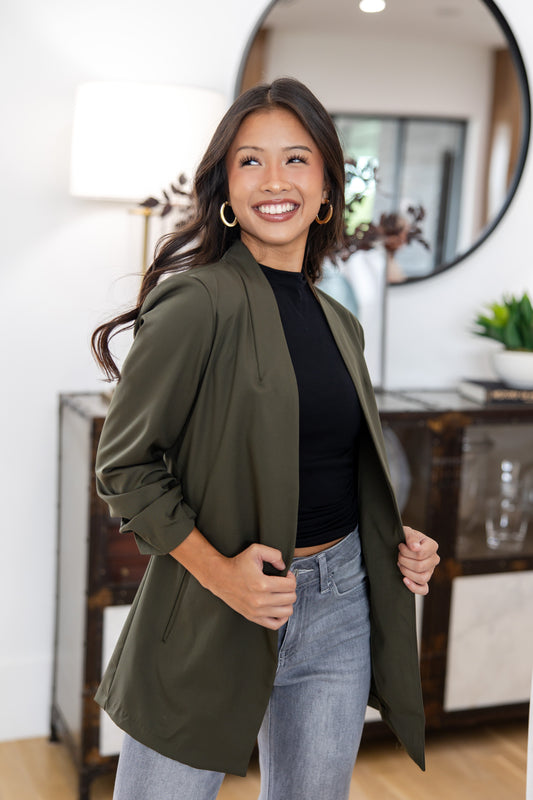 Fresh Take Fit Longline Blazer