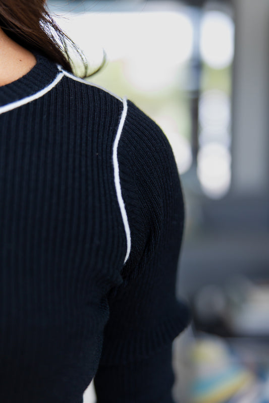 Soft Lines Long Sleeve Top