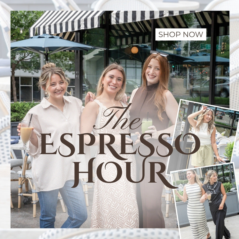 The Espresso Hour - Café Charm Meets Timeless Style