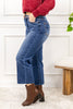 Market Morning Wide Crop Judy Blue Jeans