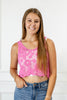 Popsicle Party Lace Crop Tank Top