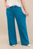 Calm Waters Teal Wide Leg Jeans