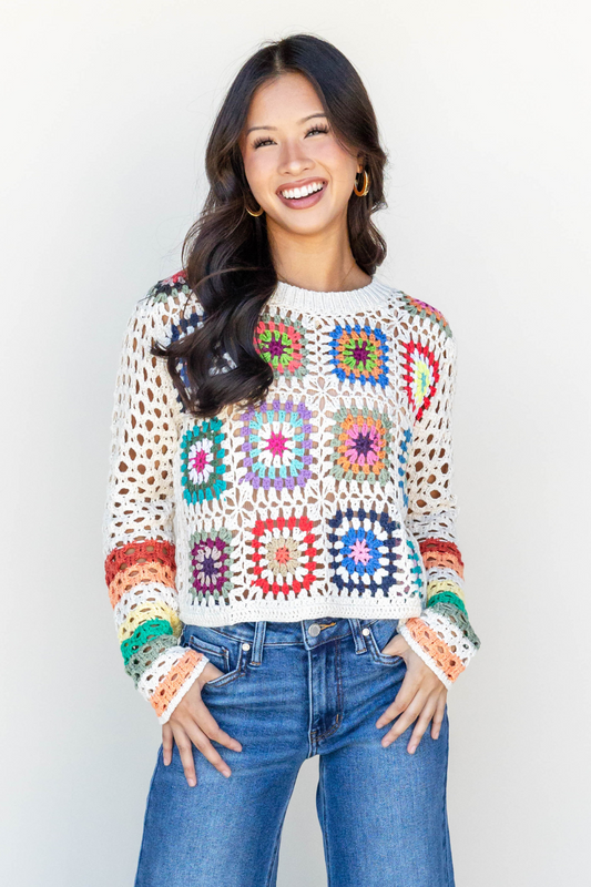 Mimi's House Crochet Sweater